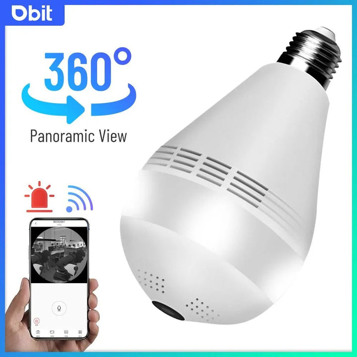 360° Panorama Wifi Camera Light Bulb - Camzili